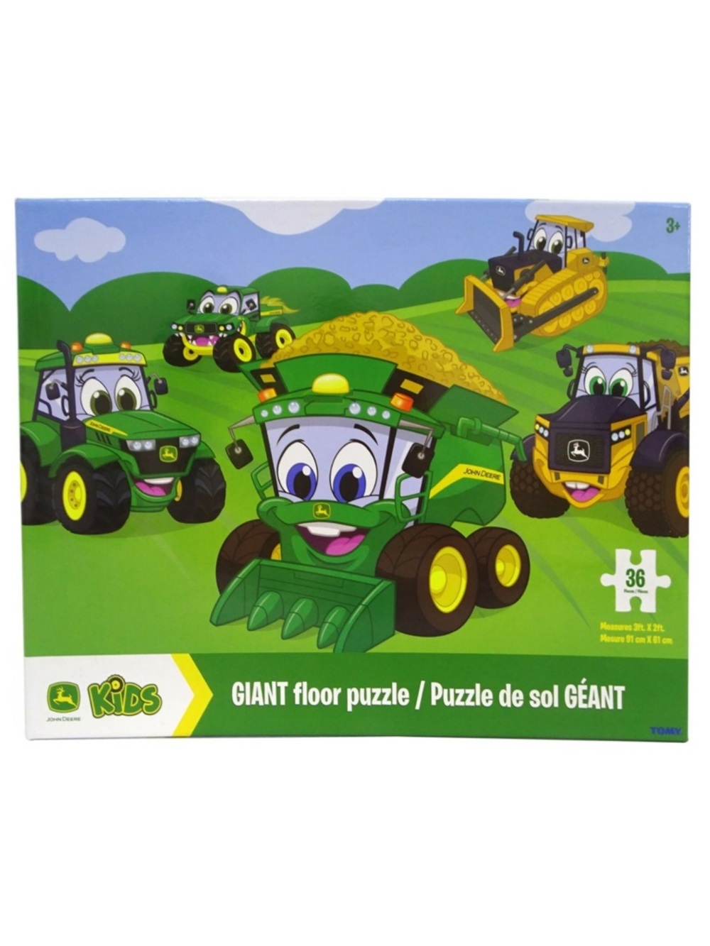 Giant floor puzzle. John Deere. New in box.
